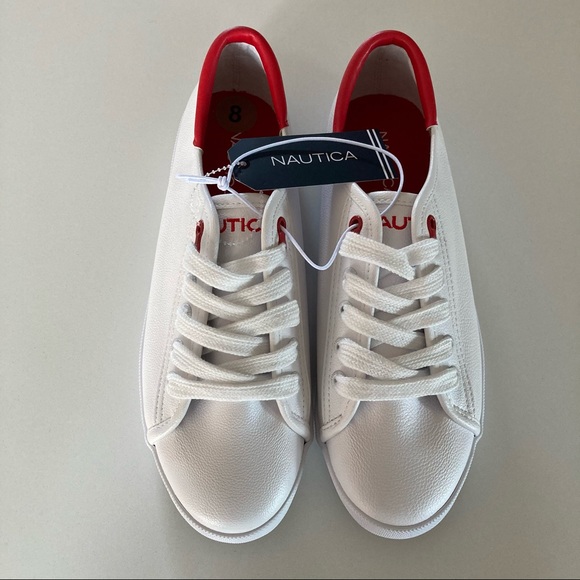 Nautica Women’s Size 8 Lanyard Fashion Sneakers - Picture 2 of 9